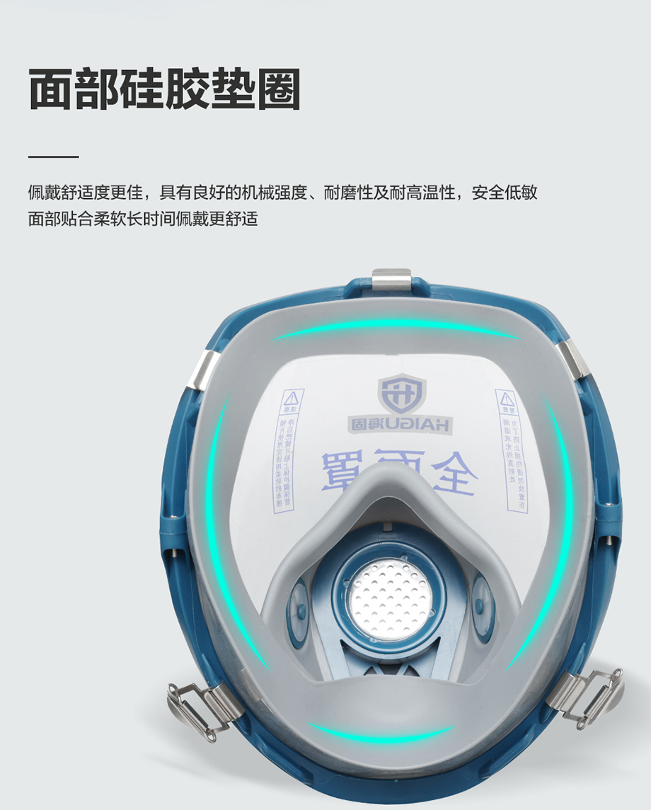 海固HG-800全面罩 防毒防尘面具 工业防毒面具