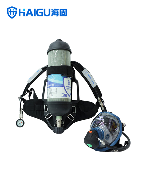 海固·产品介绍·正压式空气呼吸器6.8L常规款