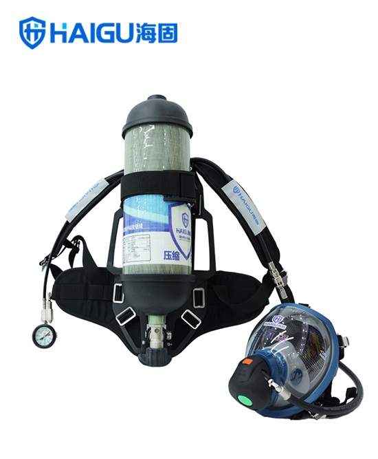 海固·佩戴方法·RHZKF6.8-30空气呼吸器