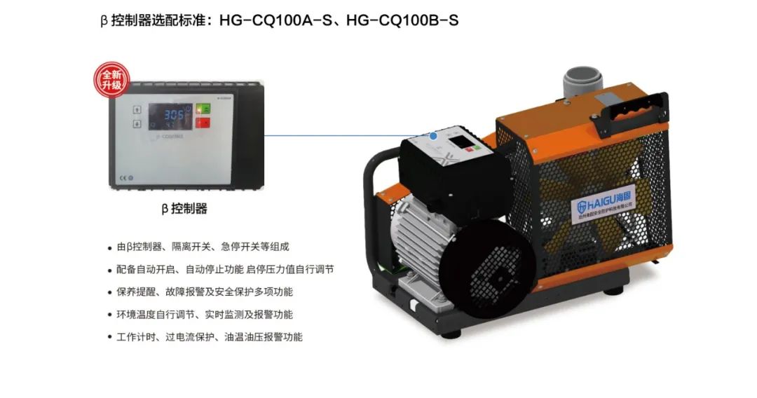 精益求精|海固高压呼吸空气压缩机新款升级！