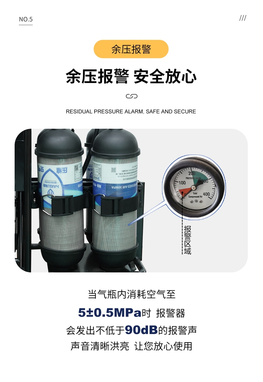 海固 CHZK4/A 移动供气源车载式空气呼吸器（6.8L 四瓶）