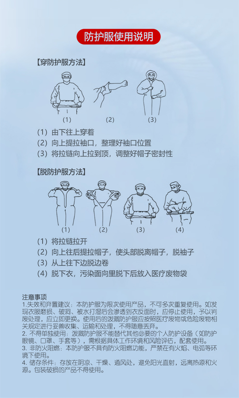 海固HG-C4泼溅液密型化学防护服 轻型化学防护服