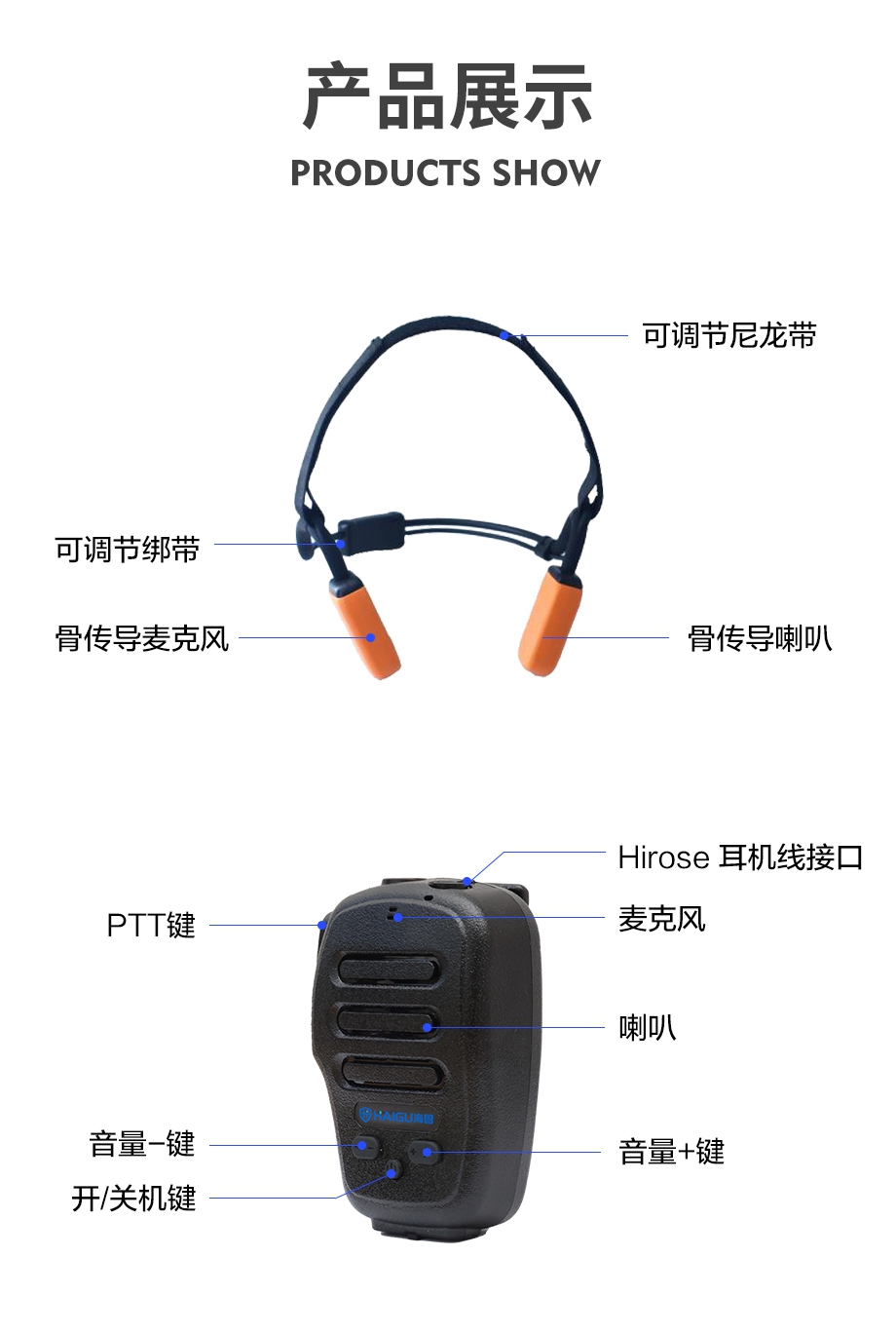 海固HG-GCD02 智能通讯骨传导耳机