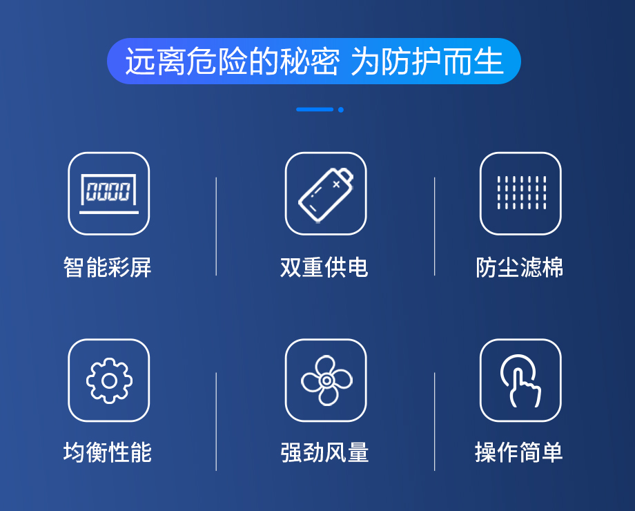 海固HG-DHZK20AH6.0A彩屏智能型送风机