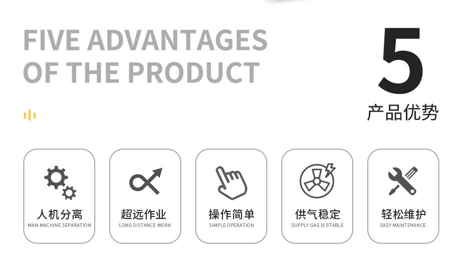 海固HG-CHZK3000 半面罩 恒流式中压车载连续送风式长管呼吸