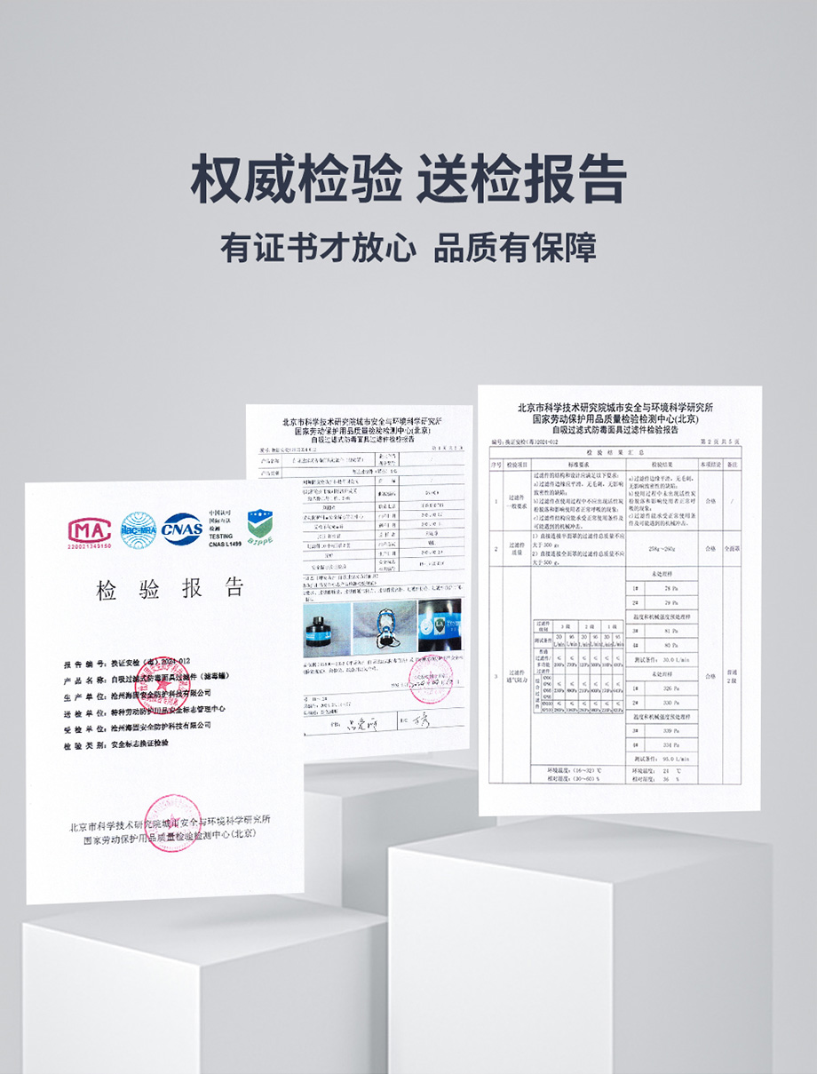 HG-ABS/P-H2S-2级滤毒罐 硫化氢气体防护 8号滤毒罐