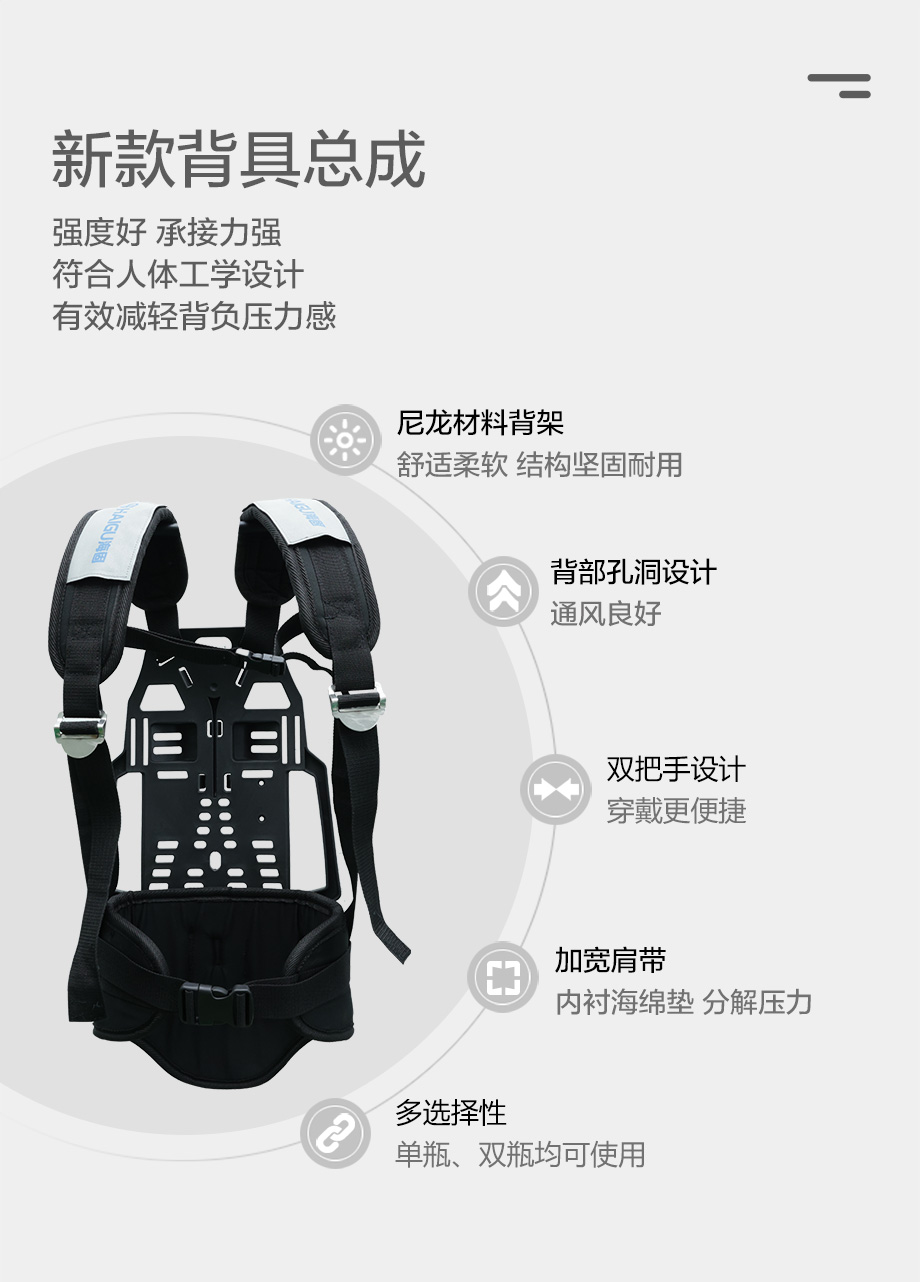 海固RHZK-Z-CO-P2-2自给开路式空气呼吸器-续航装置 